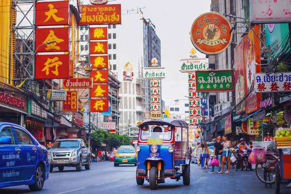 Chinatown, Mercados e Comidas da rua