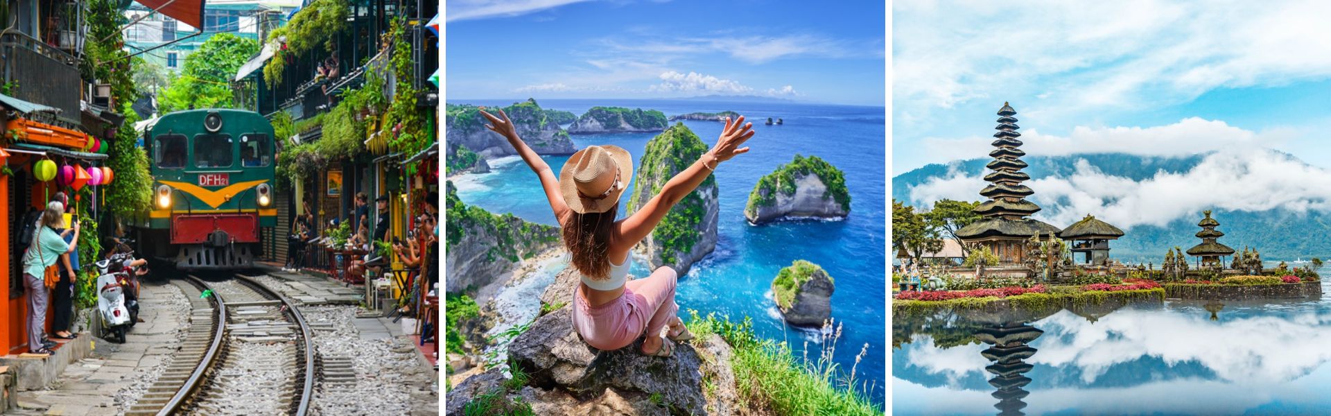 Maravilhosa viagem no Vietnã, Indonésia e Singapura