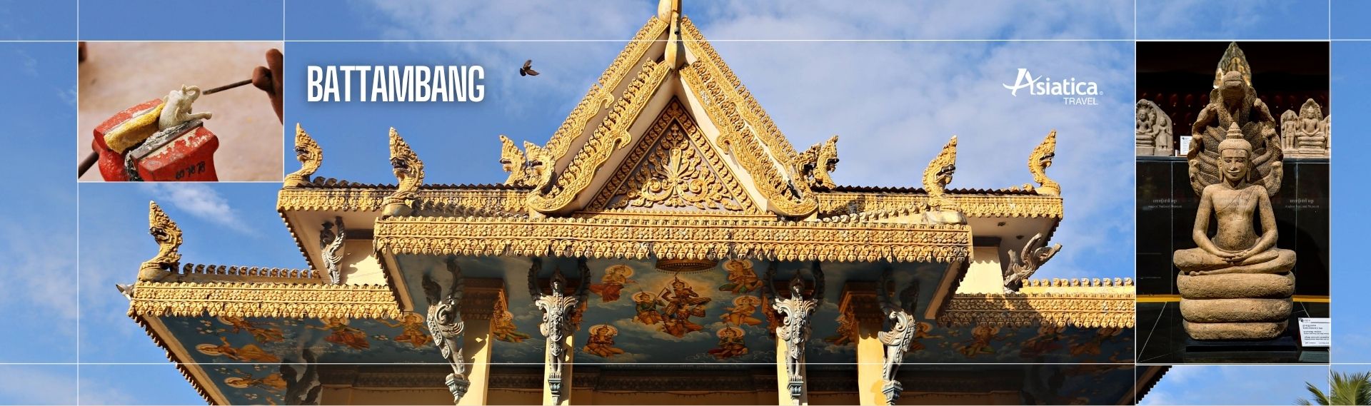Viagem combinado para o Vietnã e Camboja