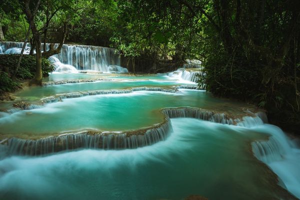 Dia 06: Luang Prabang - Cachoeira Kuang Si - Luang Prabang
