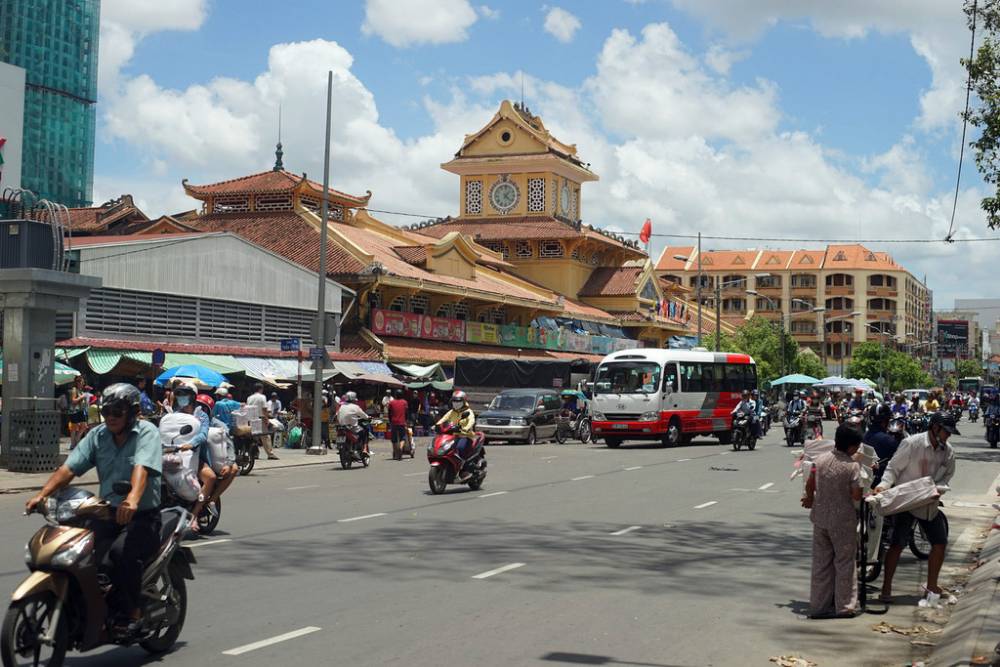 Mercado de Cho Lon a Chinatown de Saigon