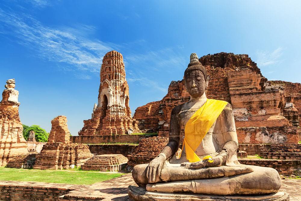 Wat Mahathat: A famosa cabeça de Buda na raiz