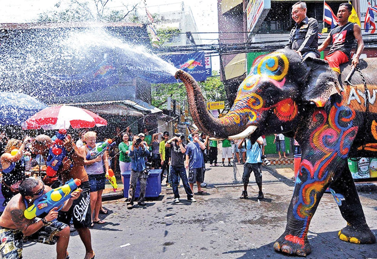mapa thailândia festival