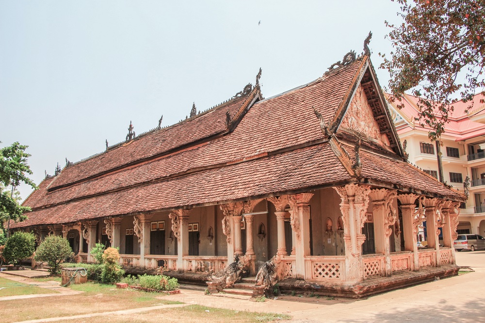 laos, pakse, wat luang