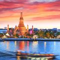 Chegada em Bangkok